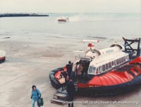 AP1-88 hovercraft at Ryde hoverport